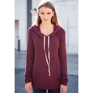 Brandy Melville maroon pullover
